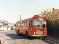 Picture of Redlynx bus service Seaview June 1985.