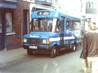Picture of Ryde High Street. (Note Southern Vectis Wanderer0 June 1986.