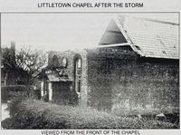 Littletown Church, damaged in gale 1897