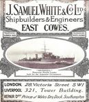 Picture of Adverisement for J.S.White of Cowes 1929