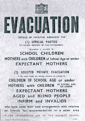 Evacuation Poster