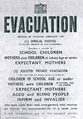 Evacuation Poster