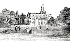 Engraving of Fernhill House