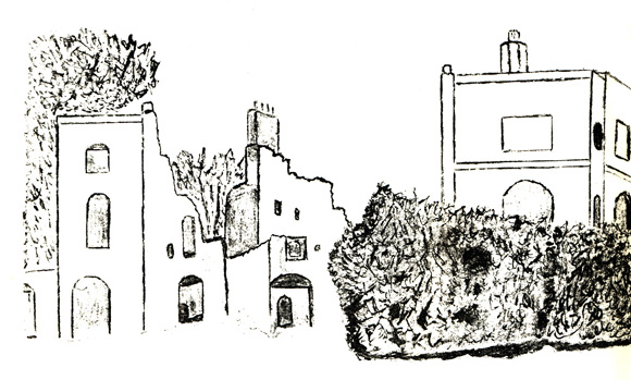 Picture of fire damage