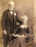 William Henry Brading and his wife Lydia.