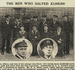 Picture of the men who salved £5,000,000