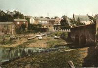 Picture of Bus approaching Wootton 1906