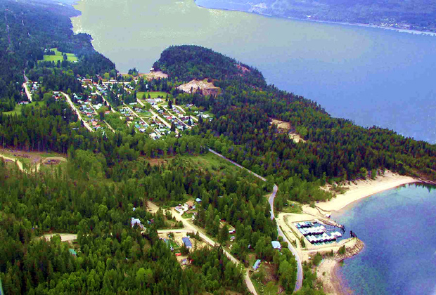 Picture of Riondel From The Air