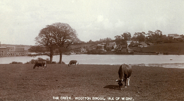 Picture of View of Kitehill - Millpoond and the mill 1910