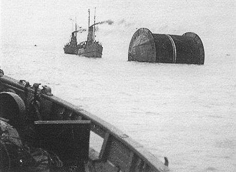 Picture of PLUTO being laid