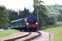 Picture of a view IOW Steam Railway