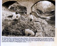 Picture of Land slip at Wootton 1974 [John Goss]