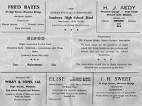 Picture of School Summer Fair programme 1971