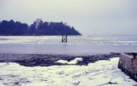 Picture of The estuary icing over 1963 [Ivor White]