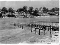 Picture of Snow 1954, Wootton Creek Icebound