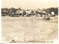 Picture of Snow 1954, Wootton Creek Icebound