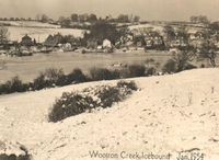 Picture of Wootton Creek Icebound 1954