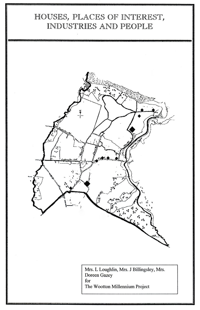 Map of Wootton Bridge.