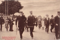 King Edward VII in Cowes c1905