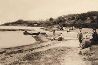 Gurnard beach (date unknown)