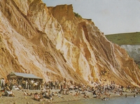 Picture of Alum Bay coloured sands