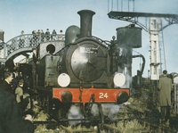 Picture of Calbourne, the last train from Newport. circa 1970