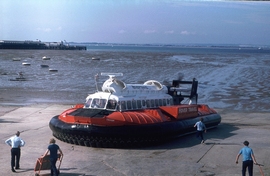 Picture of Hovertravel SRN6 Freedom at Ryde Hoverpad. 
