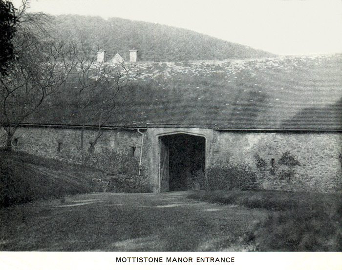 Picture of Mottistone Manor entrance