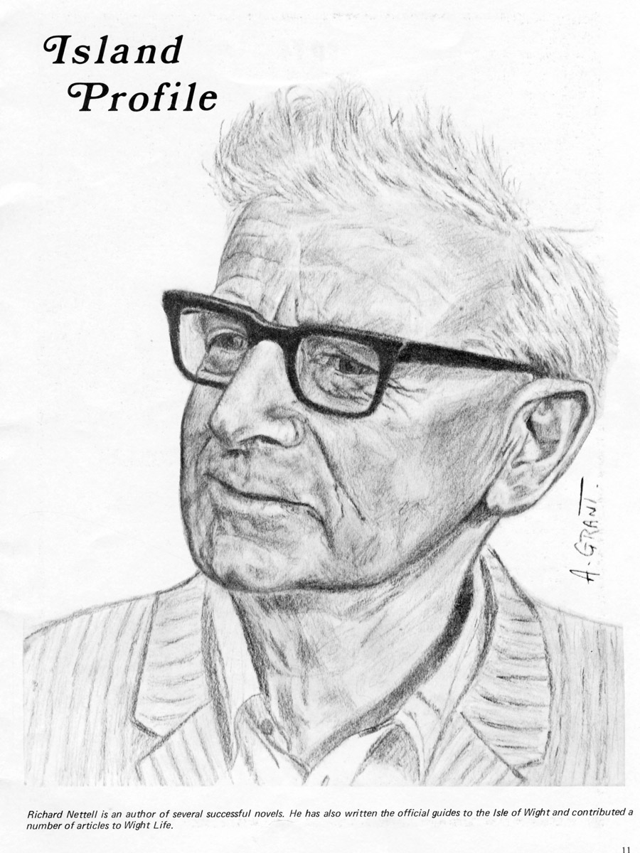 Drawing of Richard Nettell